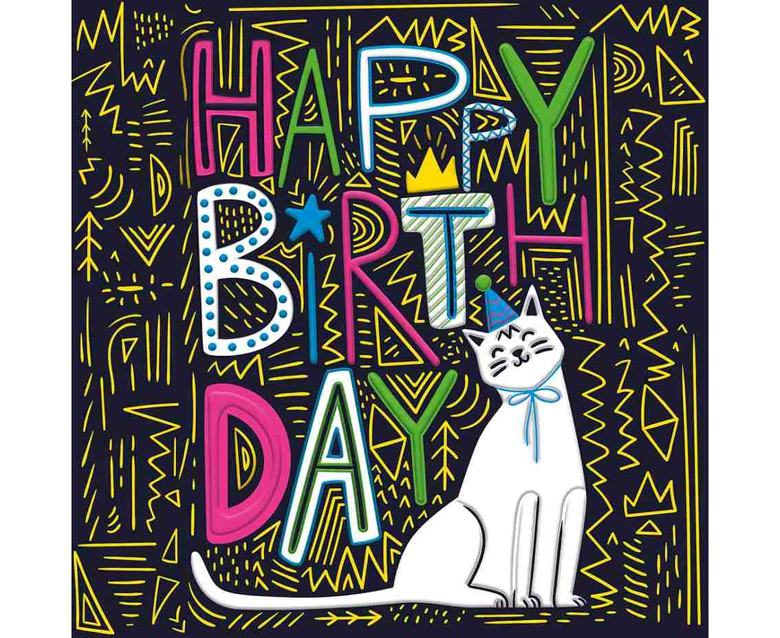 Greeting card - cat
